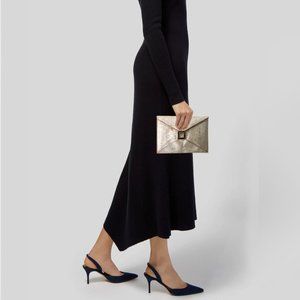 Bergdorf // Kara Ross // Prunella Cork Clutch